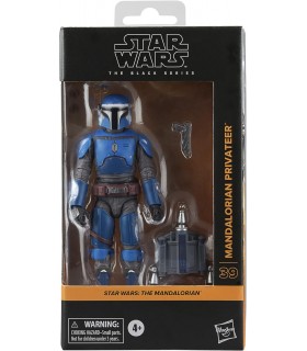 Figura Mandalorian Privateer Star Wars The Mandalorian Black Series Articulada 15 cms