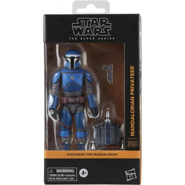 Figura Mandalorian Privateer Star Wars The Mandalorian Black Series Articulada 15 cms