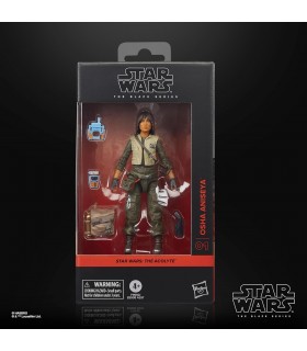 Figura Osha Aniseya Star Wars The Acolyte Black Series Articulada 15 cms