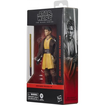 Figura Jedi Knight Yord Fandar Star Wars The Acolyte Black Series Articulada 15 cms