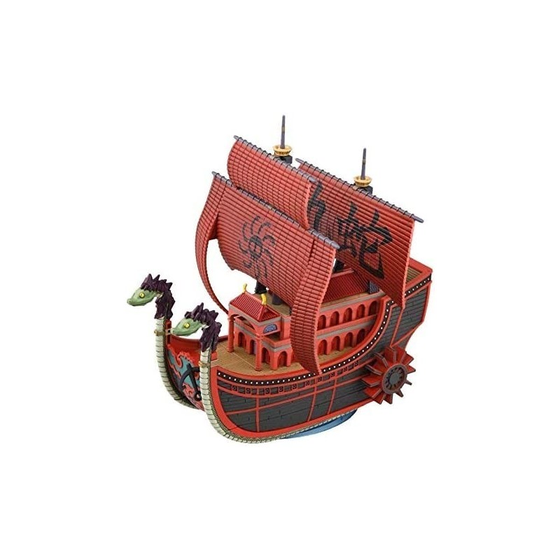 Figura Nine Snake Pirate Ship Grand Ship Collection One Piece Kit De Construcción 15 cms
