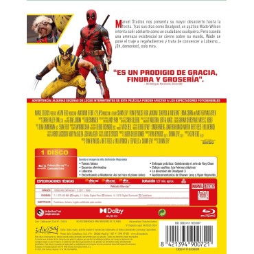 Deadpool y Lobezno [Blu-ray] (2024) Deadpool & Wolverine