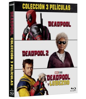 Deadpool + Deadpool 2 + Deadpool y Lobezno [Blu-ray] (2016,2018,2024) Deadpool + Deadpool 2 + Deadpool & Wolverine