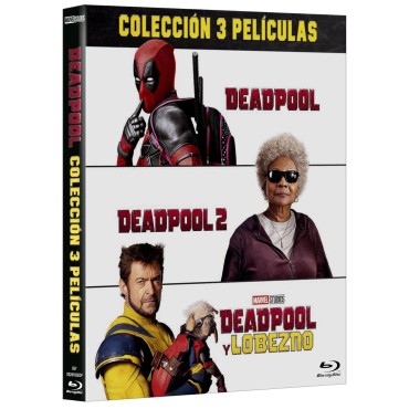 Deadpool + Deadpool 2 + Deadpool y Lobezno [Blu-ray] (2016,2018,2024) Deadpool + Deadpool 2 + Deadpool & Wolverine
