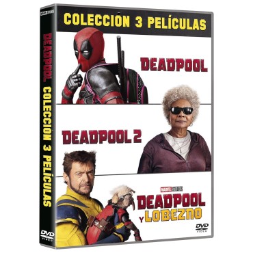 Deadpool + Deadpool 2 + Deadpool y Lobezno [DVD] (2016,2018,2024) Deadpool + Deadpool 2 + Deadpool & Wolverine