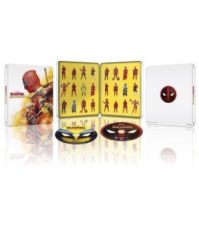 Deadpool y Lobezno, Steelbook 1 [4K UHD,Blu-ray] (2024) Deadpool & Wolverine