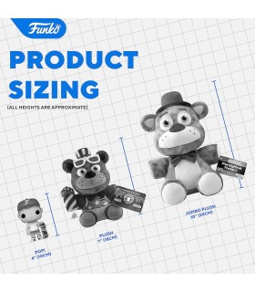 Peluche Five Nights At Freddys Circus Freddy Fazbear 17,5 cms