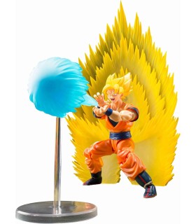 Figura Super Saiyan Son Goku's Effect Part Set Teleport Kamehameha Dragon Ball Z 15 cms