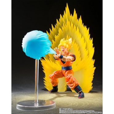 Figura Super Saiyan Son Goku's Effect Part Set Teleport Kamehameha Dragon Ball Z 15 cms