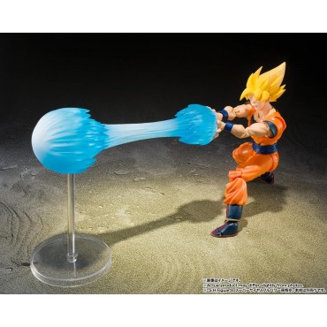 Figura Super Saiyan Son Goku's Effect Part Set Teleport Kamehameha Dragon Ball Z 15 cms