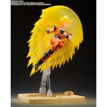 Figura Super Saiyan Son Goku's Effect Part Set Teleport Kamehameha Dragon Ball Z 15 cms
