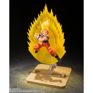 Figura Super Saiyan Son Goku's Effect Part Set Teleport Kamehameha Dragon Ball Z 15 cms