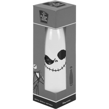 Botella Cara De Jack Skellington Pesadilla Antes De Navidad Disney Termo Metálica 700 mls
