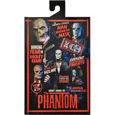 Figura Ultimate Casey Jones Phantom TMNT Las Tortugas Ninja Articulada 17 cms