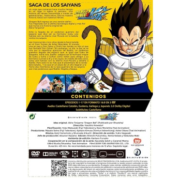 Dragon Ball Kai (Box 1, Episodios 1 a 17) [DVD] (2009) Dragon Ball Kai