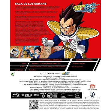 Dragon Ball Kai BOX 1 BLU-RAY. Episodios 1 a 17 [Blu-ray] (2009) Dragon Ball Kai