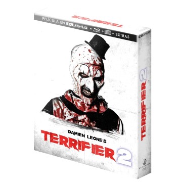 Terrifier 2 EDICIÓN COLECCIONISTA (Ed. Hasta fin de existencias) [4K UHD,Blu-ray,CD Audio] (2022) Terrifier 2