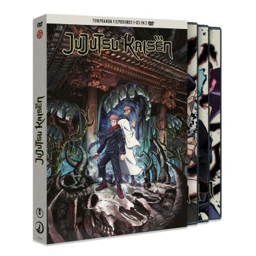 Jujutsu Kaisen, Temporada 1. Parte 1, Episodios 1 a 12 [DVD] (2020) Jujutsu Kaisen
