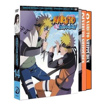 Naruto: Shippûden BOX14 DVD 346 a 371 (26 episodios) [DVD] (2007) Naruto: Shippûden