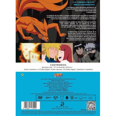 Naruto: Shippûden BOX14 DVD 346 a 371 (26 episodios) [DVD] (2007) Naruto: Shippûden