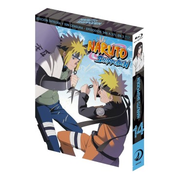 Naruto: Shippûden BOX14 DVD 346 a 371 (26 episodios) [Blu-ray] (2007) Naruto: Shippûden
