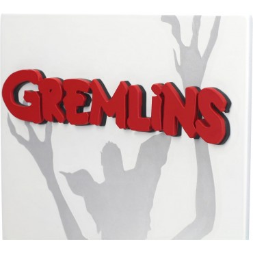 Figura Póster 3D Los Gremlins Película Diorama 26 cms