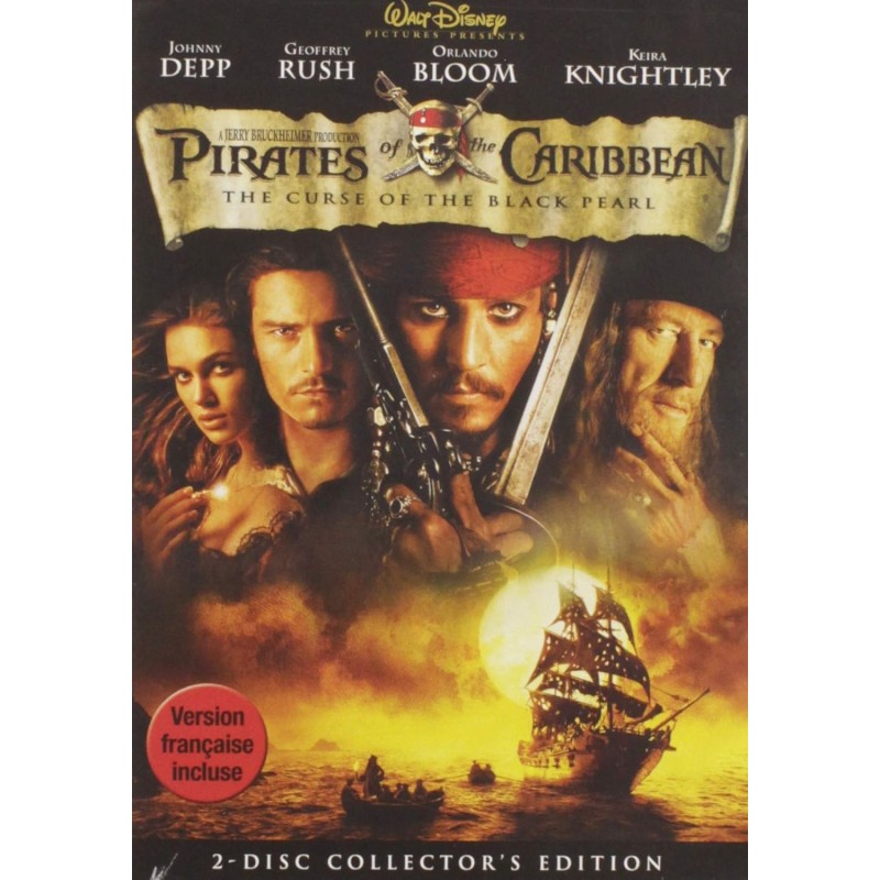 Pirates of the Caribbean: The Curse of the Black Pearl [UK] [DVD] (2003)