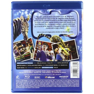 Mr. Magorium y su tienda mágica [Blu-ray]