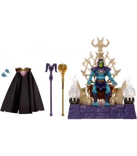 Figura Skeletor & Trono Con Luz Masters Of The Universe New Eternia Masterverse 18 cms