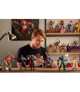 Figura Skeletor & Trono Con Luz Masters Of The Universe New Eternia Masterverse 18 cms
