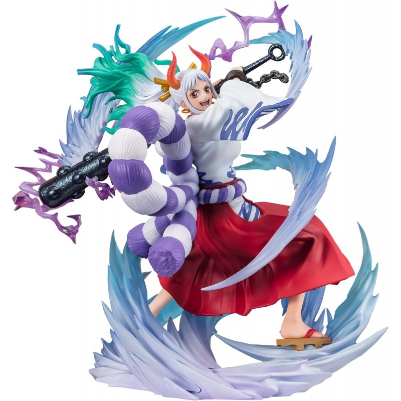 Figura Yamato Bounty Rush One Piece 5 Aniversario Estatua Diorama 22 cms