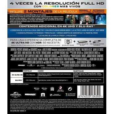 Halloween Kills [4K UHD,Blu-ray] (2021)
