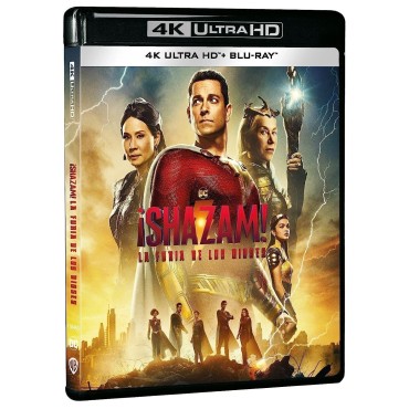 ¡Shazam! la Furia de los Dioses [4K UHD,Blu-ray] (2023) Shazam! Fury of the Gods