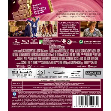 Wonka [4K UHD,Blu-ray] (2023)