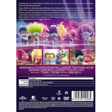 Trolls 3: Todos Juntos [DVD] (2023) Trolls Band Together