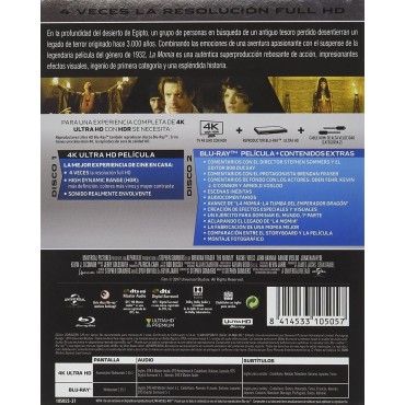 La Momia [4K UHD,Blu-ray] (1999) The Mummy