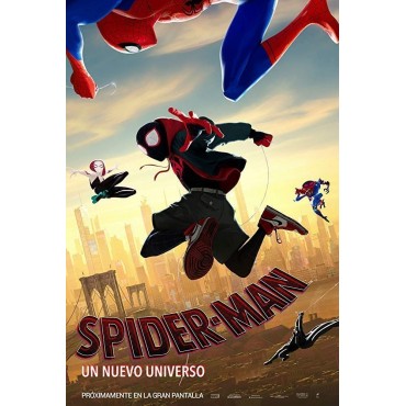 Spider-Man: Un Nuevo Universo [4K UHD,Blu-ray] (2018) Spider-Man: Into the Spider-Verse