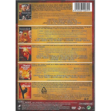 Karate Kid, el Momento de la Verdad + Karate Kid II: la Historia Continúa + Karate Kid III: el Desafío Final + el Nuevo Karate K