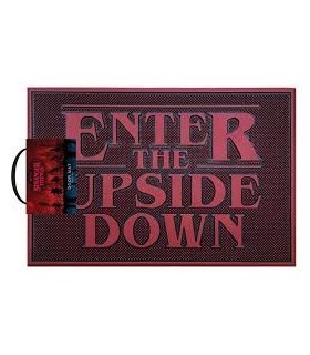 Felpudo Welcome To The Upside Down Stranger Things De Caucho Alfombrilla