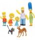 Set 7 Figuras Los Simpsons Familia Simpson 6 cms