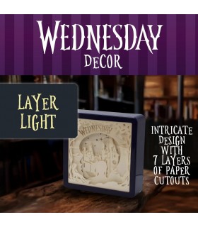 Lámpara A Capas Wednesday