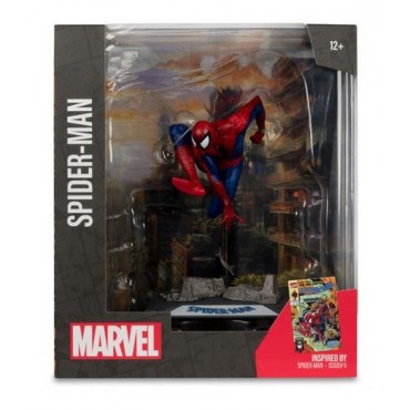 Figura Spider-Man Marvel Estatua Diorama 18 cms