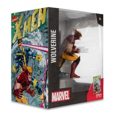 Figura Wolverine Lobezno X-Men Marvel Estatua Diorama 18 cms