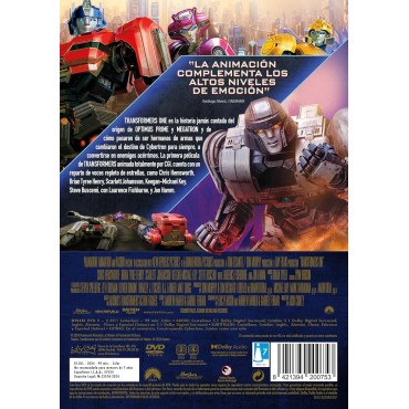 Transformers One [DVD] (2024)