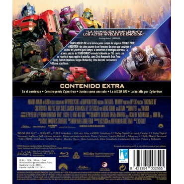 Transformers One [Blu-ray] (2024)