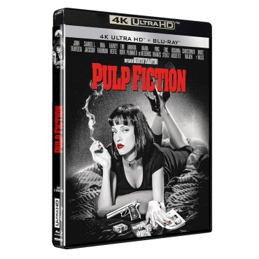 Pulp Fiction (Edición especial Funda) [4K UHD,Blu-ray] (1994)