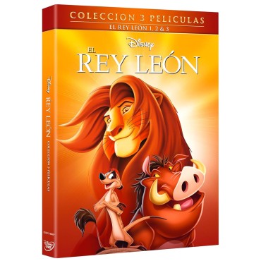 El Rey León + El Rey León 2: El Tesoro de Simba + El Rey León 3: Hakuna Matata [DVD] (1994,1998,2004) The Lion King + The Lion K