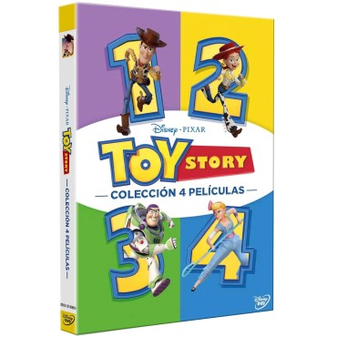 Toy Story + Toy Story 2 + Toy Story 3 + Toy Story 4 [DVD] (1995,1999,2010,2019)