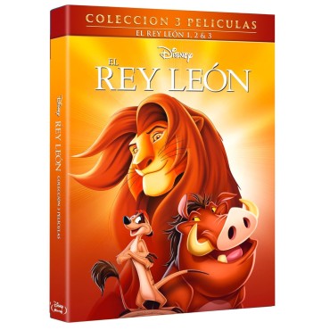 El Rey León + El Rey León 2: El Tesoro de Simba + El Rey León 3: Hakuna Matata [Blu-ray] (1994,1998,2004) The Lion King + The Li