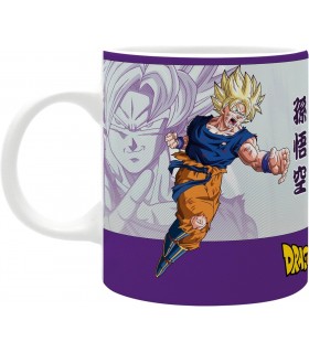 Taza Goku Vs Freezer Dragon Ball Z  Cerámica 320 mls